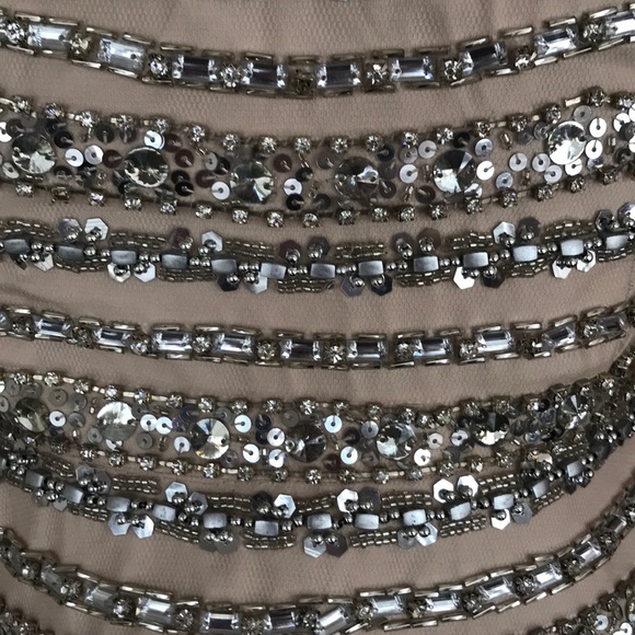 Terani Couture Beaded Mini Size 4 - Picture 2 of 2